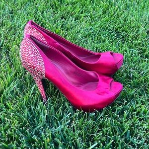 Fuchsia Heels